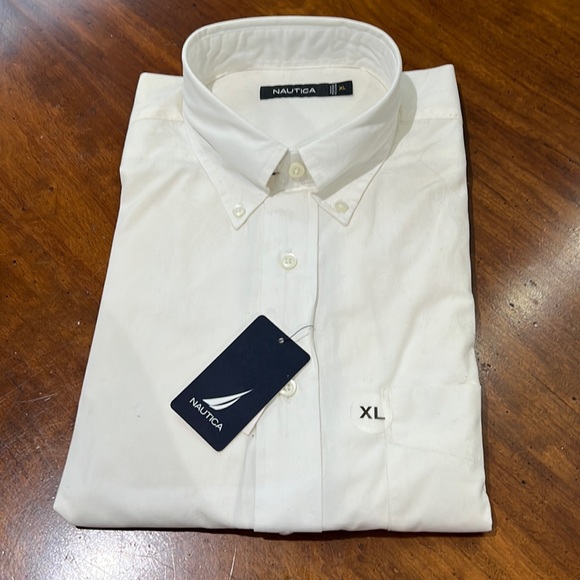 Nautica | Shirts | Brand New Nautical Mens Extralarge White Button Down Shirt | Poshmark Nautica | Shirts | Brand New Nautical Mens Extralarge White Button Down Shirt | Poshmark